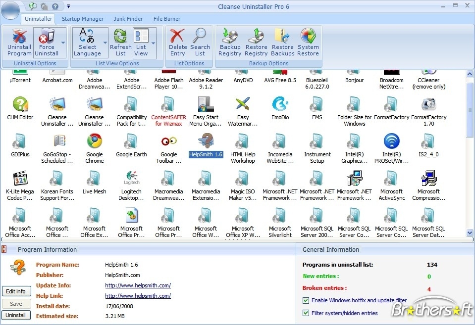 clean uninstall pro tools