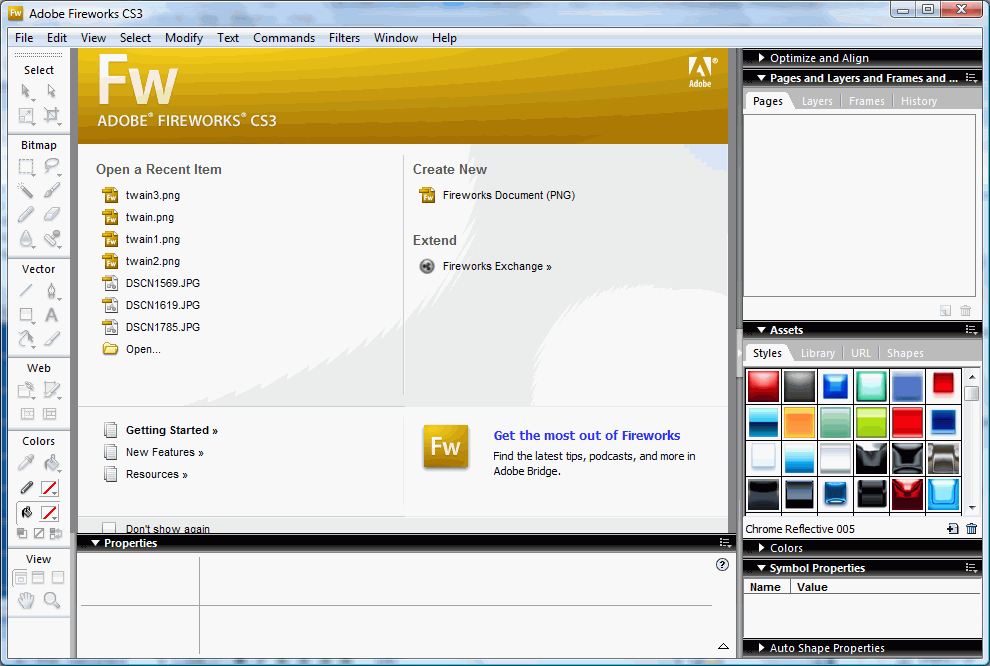 adobe fireworks cs6 crashes on startup adobe fireworks cs6 crashes on startup
